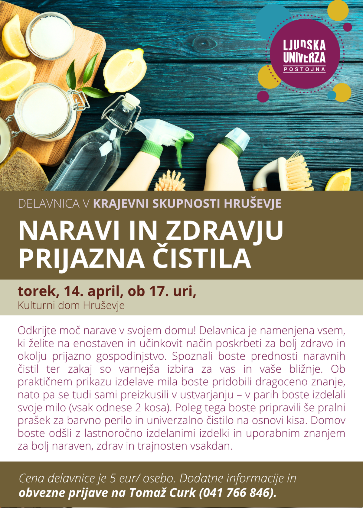 naravi in zdravju prijazna čistila